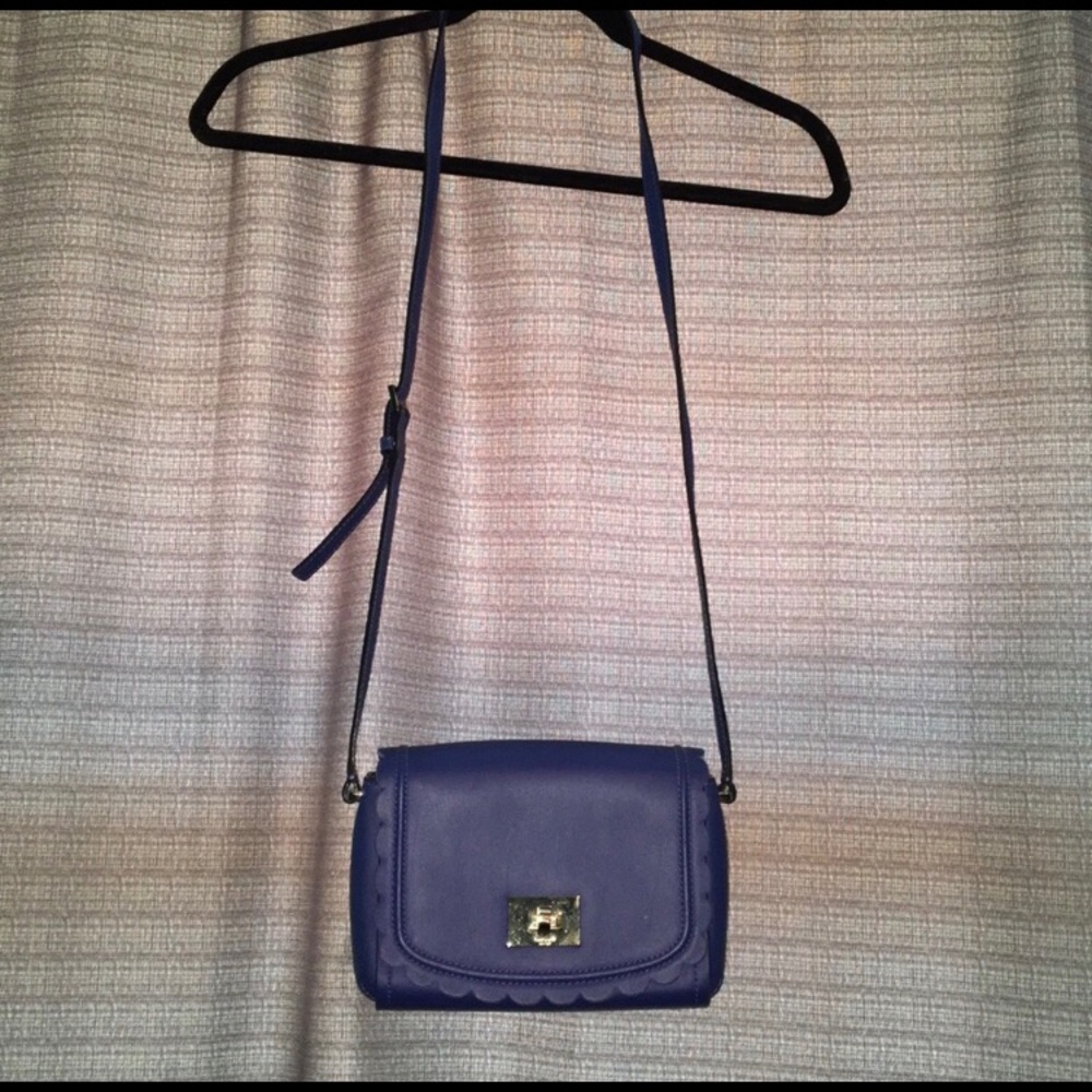 Kate Spade blue crossbody bag